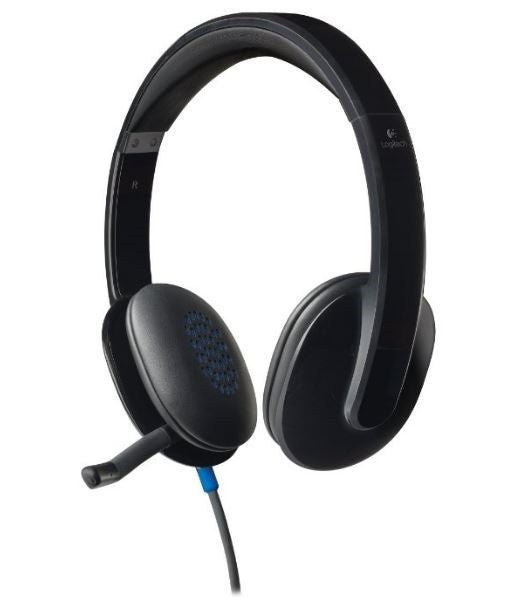 Headset - Logitech h540 USB Echo Cancelling Headset - ON EAR - USB - WITH MIC