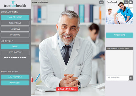 TrueTeleHealth Complete TeleHealth Solution - Now with PointClickCare EHR Integration
