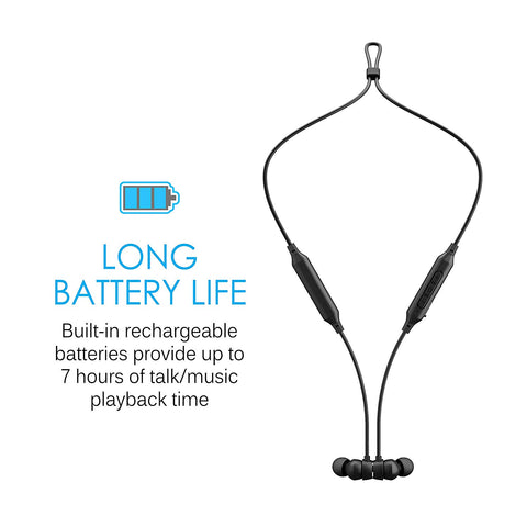 SORRY - OUT OF STOCK MEE audio M9B Bluetooth Wireless Noise-Isolating in-Ear Headphones with Headset (New Version)