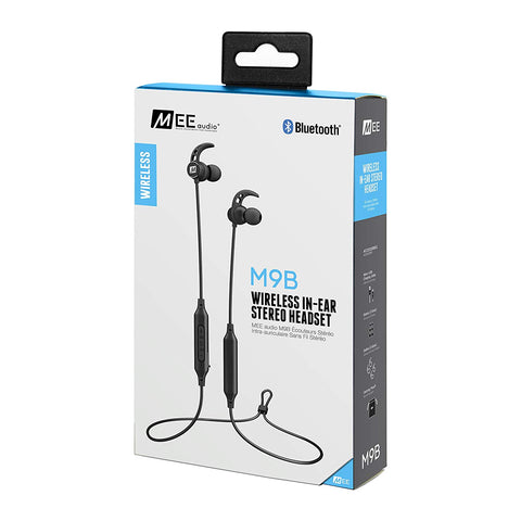SORRY - OUT OF STOCK MEE audio M9B Bluetooth Wireless Noise-Isolating in-Ear Headphones with Headset (New Version)