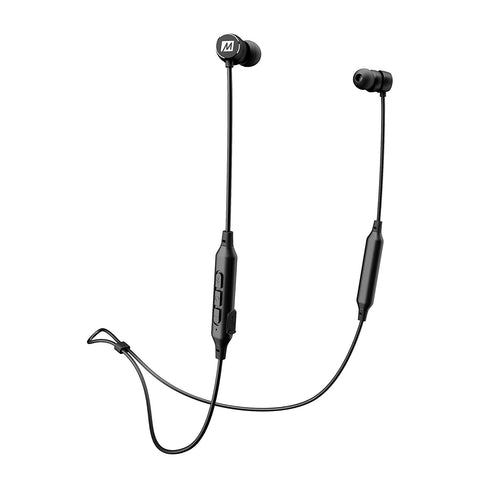 SORRY - OUT OF STOCK MEE audio M9B Bluetooth Wireless Noise-Isolating in-Ear Headphones with Headset (New Version)