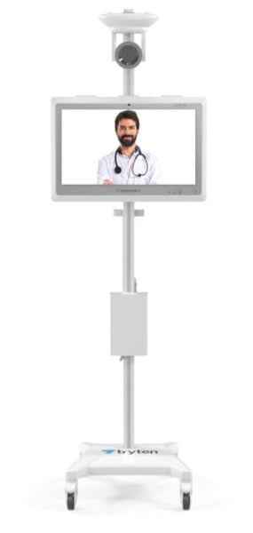 Tryten Nova Tall TeleHealth Assistant - Hospital Grade - Premium w/ Diagnostic Devices - Please Contact Us for Quotes or Orders (412) 643-1203
