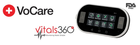 VoCare Vitals360® Medical Monitoring Device - Contact sales@mobildrtech.com for Quotes or Purchase
