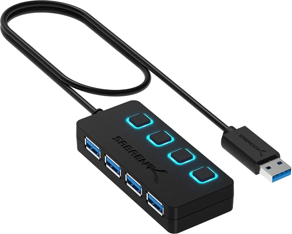 [SABR-HB-UM43] USB 3.0 4 Port Hub